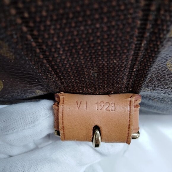 (S6) Authentic Louis Vuitton Travel Bag Satellite 53 Brown Monogram Luxury Vinta - Picture 8 of 9